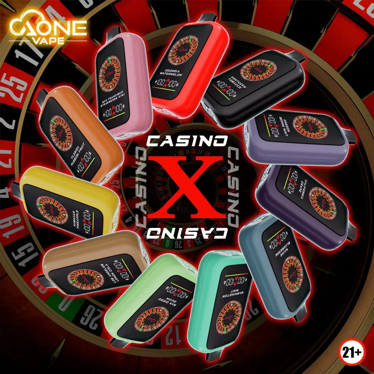 AONE VAPE – CasinoX 16000口
